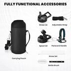 RAYMYLO Insulated Water Bottle 32 oz, Triple Wall Vacuum Stainless Steel - Image 6