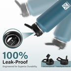 DYSANKY Insulated Water Bottle | Thickened Stainless Steel Vacuum Metal | - Image 6