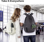 TakeToday Collapsible Water Bottles 32oz, Foldable Travel Bottle, TSA-Approved - Image 9