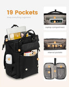LOVEVOOK Extra Large Travel Laptop Backpack - Image 3