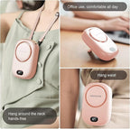 AOCOOLFAN Portable Neck Fan, Mini Small Personal Handheld Fan USB Rechargeable - Image 5