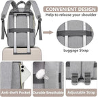Laptop Backpack Women Work Bag - Image 5