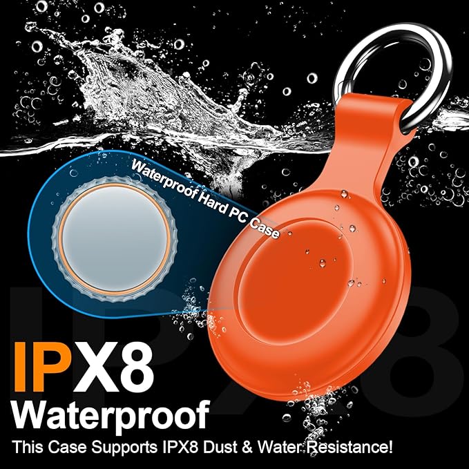 1|2|4Pack for Apple AirTag Holder, for Air Tag 2nd &1st Genaretion, Waterproof - Image 2