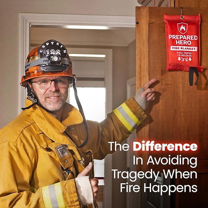Prepared Hero Emergency Fire Blanket XL - Image 2