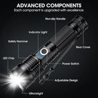 Rechargeable 99, 000 High Lumens Flashlight - Image 9