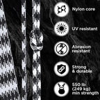 TECEUM 5/32" Paracord Rope 1000 – 1000ft / 200ft / 100ft / 50ft – Tactical - Image 3