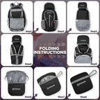 ZOMAKE Ultra Lightweight Packable Backpack 10L, Small Foldable Backpacks Hiking - Image 6