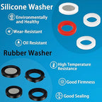 ZDBB 129 PCS Garden Hose Washers Shower Head Gaskets - Image 7