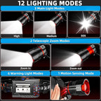 Rechargeable Headlamp 99000 High Lumens, Super Bright LED Head Lamp - Image 8