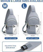 Capolo Sling Bag for Women Men Waterproof Crossbody Bags for Women Trendy - Image 3