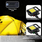 MAKDAK COB Rechargeable Keychain Flashlight 2Pack, High Lumen Super Bright LED - Image 7