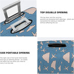 Airplane and Cloud Print Elastic Luggage Cover, Suitcase Protector - Image 5