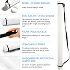 DEWEL Poster Tube, Waterproof Poster Holder Plastic Expandable - Image 3