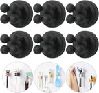 iBetterLife Razor Holder for Shower Hooks – 6Pcs Self Adhesive Wall Mounted by iBetterLife