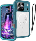 for iPhone 17 Pro Max Case, IP68 Waterproof Full Body Protective Cover by FXXXLTF