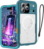 for iPhone 17 Pro Max Case, IP68 Waterproof Full Body Protective Cover by FXXXLTF