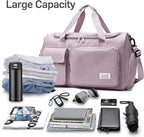 Suruid Travel Duffel Bag with Shoes Compartment Sports Gym Bag with Dry Wet - Image 4