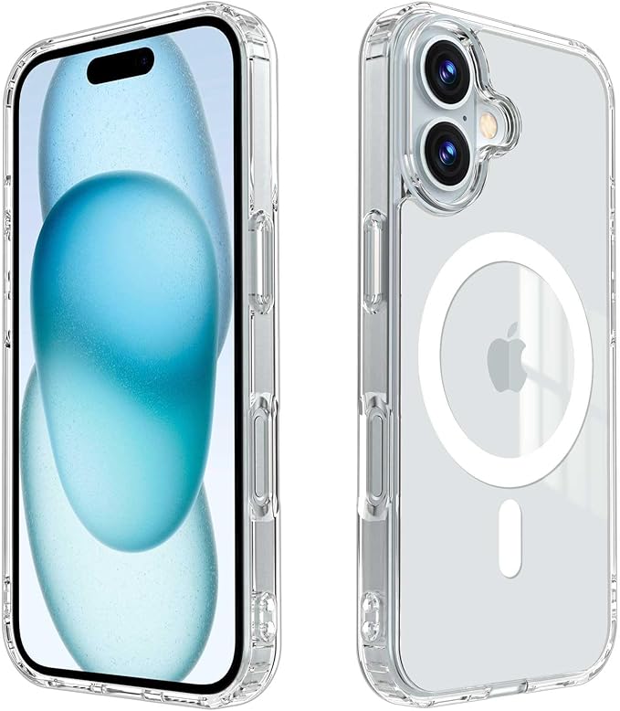 Magnetic Designed for iPhone 16 Case Clear by Unknown