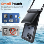 Floating Waterproof Phone Pouch 2 Pack, IPX8 Waterproof Phone Case - Image 2