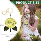 BORKUANA Leather Keychain Holder Case Compatible - Image 2