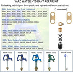 850 Sb Parts Kit Yard Water Hydrant Repair Rebuild Kit & 8842 Plunger Fit - Image 3
