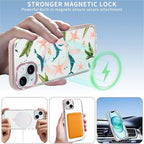 Case for iPhone 13/14, Sealife Whale Ocean Wildlife Clear Phone Case Design，for - Image 3