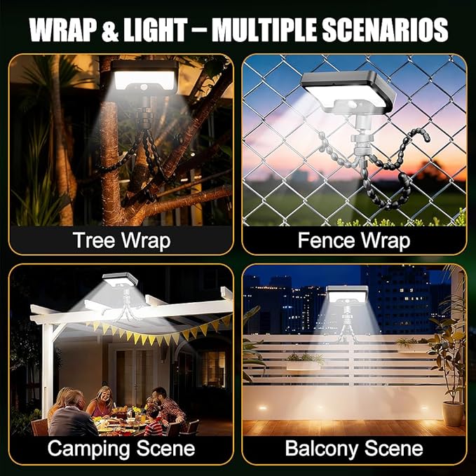 Solar Lights, Outdoor Solar Motion-Activated Light - Image 4