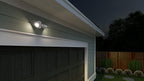 Lithonia Lighting HomeGuard 2-Light LED Outdoor Flood Lights, Outdoor LED Lights - Image 9