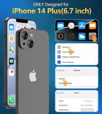 Design for iPhone 14 Plus Case Waterproof, Full Body Underwater Dustproof - Image 2
