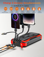 MINRISE Solar Charger Power Bank, 40000mAh Portable Charger PD 20W Fast - Image 3