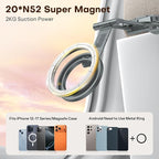 OMOTON TP02 360°Rotating for MagSafe Tripod Mount, Adjustable Aluminum Magnetic - Image 2