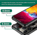 for iPhone 16 Pro Max Case, Entwined Rose Snake Pattern Graphic Design Girl Boy - Image 6