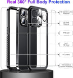 Temdan Compatible with iPhone 14 Pro Max Case Waterproof, Built-in Screen & - Image 4