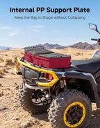 KEMIMOTO Portable ATV Front Rear Rack Bag UTV Cargo Bed Storage, Flat Gear Box - Image 5