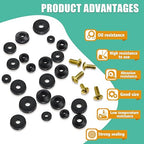 XBVV 106 PCS Faucet Washer Assortment Kit - Image 6