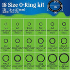 ZDBB 1075 Pcs 3-in-1 Spigot Repair Washers & Hose Gasket & Faucet O-Rings Kit - Image 2