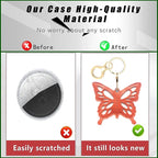 BORKUANA Leather Keychain Holder Case Compatible - Image 2