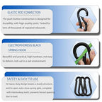 20PCS M5 Heavy Duty Carabiner Clip, 2Inch Snap Hook Quick Link Small Carabiner - Image 5