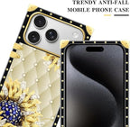 for iPhone 17 Pro Case Luxury Golden Decoration - Image 4