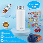 baab 18oz Kids Water Bottle, Insulated Kids Water Bottle - Image 7
