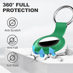 Linsaner Case for AirTag 2nd Gen & 1st Gen, Silicone Holder Keychain Key Ring - Image 3