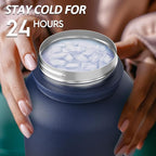 Navigate 32 oz Stainless Steel Insulated Water Bottle, Double Walled Leak Proof - Image 3
