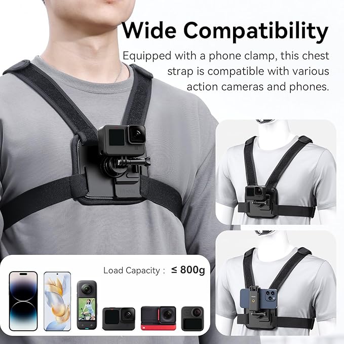 ULANZI CM028 Adjustable Chest Mount Harness - Image 5