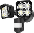 SANSI 36W 3600LM LED Motion Sensor Outdoor Light, 000 Hrs Lifespan Security by SANSI