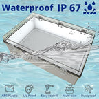 MAKERELE Extra Large Outdoor Electrical Box Waterproof IP67 large Junction Box - Image 3