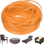 M METERXITY 1-Pack Wicker Repair Kit, 5mm x 66ft/20m Plastic Flat Rattan by MMETERXITY