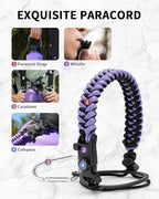 Trebo Water Bottle 64oz with Paracord Handle, Half Gallon Large Vacuum Triple - Image 4