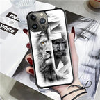 for iPhone 16 Pro Max Case, Lion Cross Jesus Christ Dove Pattern Graphic Design - Image 7