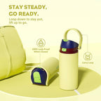 POWCAN 18 oz Insulated Stainless Steel Water Bottle: 2-in-1 Push-Button Spout & - Image 4