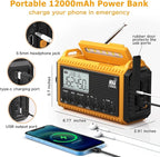 Eoxsmile Emergency Radio 12000mAh - Image 4